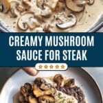 Mushroom Sauce for Steak Recipe