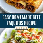 Homemade Taquitos Recipe