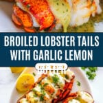 Lobster Tail Recipe with Garlic Lemon Butter Recipe