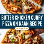 Butter Chicken Curry Pizza Recipe
