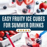 Fruity Ice Cubes Recipe