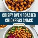 Crispy Oven Roasted Chickpeas Recipe