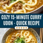 Easy 15 Minute Curry Udon Recipe