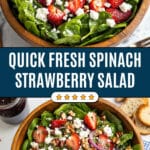 Spinach Strawberry Salad Recipe