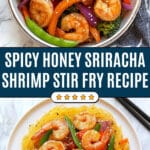Shrimp Stir Fry with Honey Sriracha Sauce Recipe