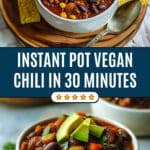 Instant Pot Vegan Chili Recipe