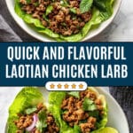 20-Minute Laotian Chicken Larb (Larb Gai) Recipe
