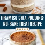 Tiramisu Chia Seed Pudding Recipe