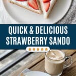 Strawberry Sando (Japanese Fruit Sandwich) Recipe