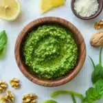 5 Minute Garlic Scape Pesto (with walnuts!) Recipe