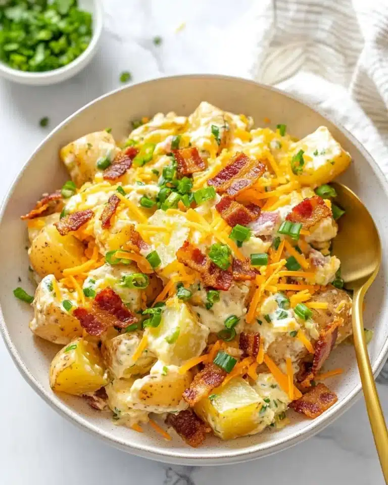 Loaded Baked Potato Salad Recipe