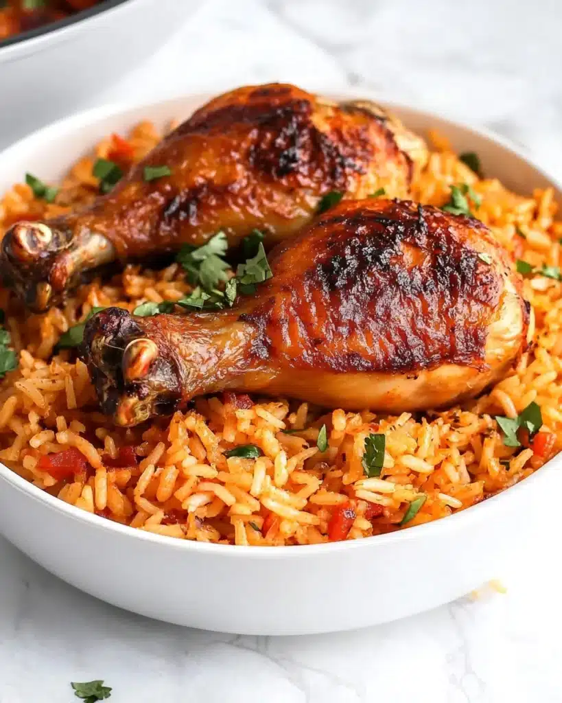 Coconut Curry Rice with Grilled Chicken Recipe
