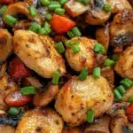 Black Pepper Chicken with Mushrooms Recipe