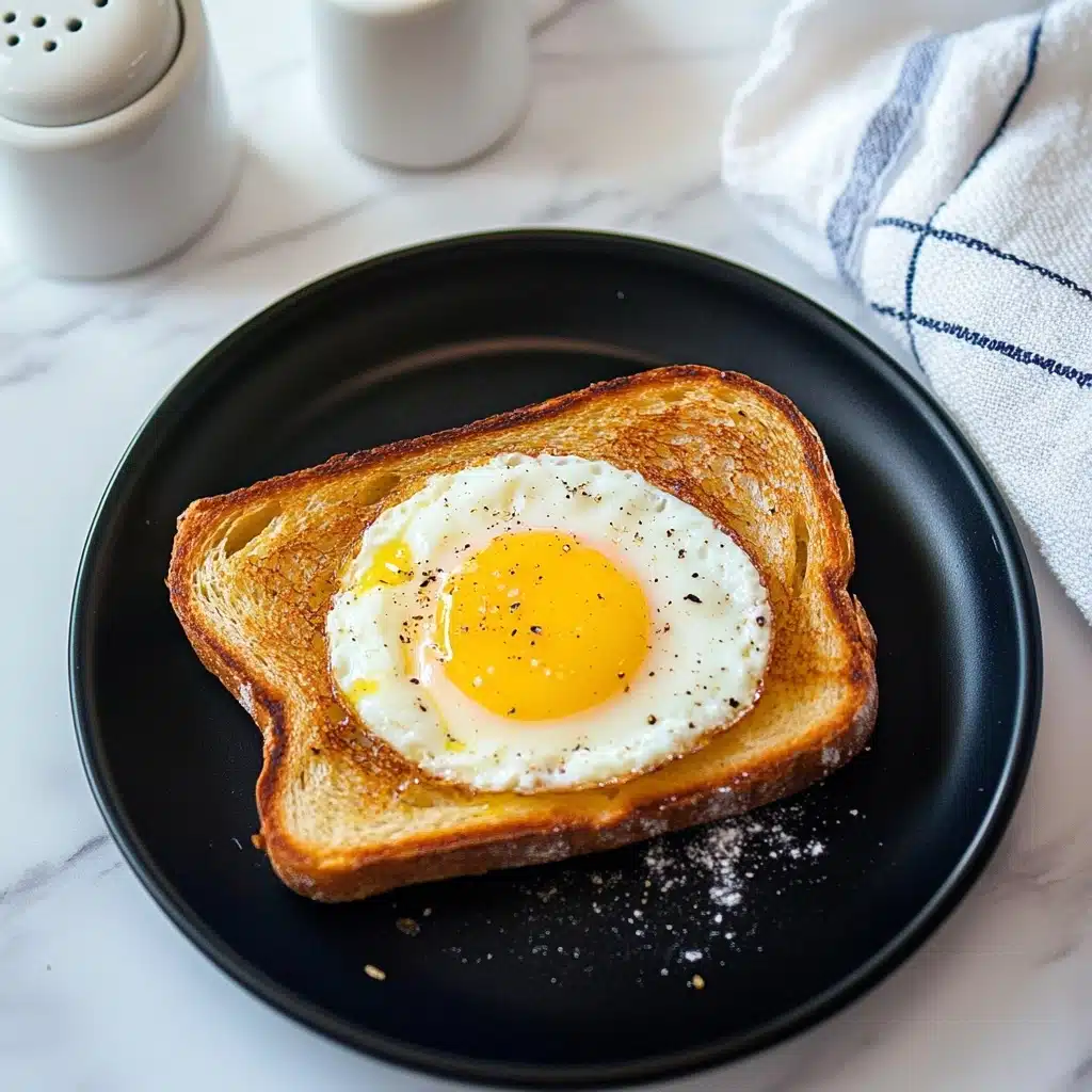 Air Fryer Egg in Toast Cups Recipe - Recipe Image