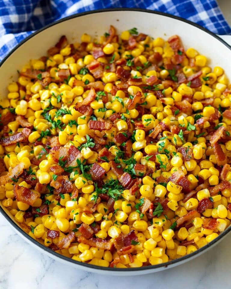 Fried Corn with Bacon Recipe