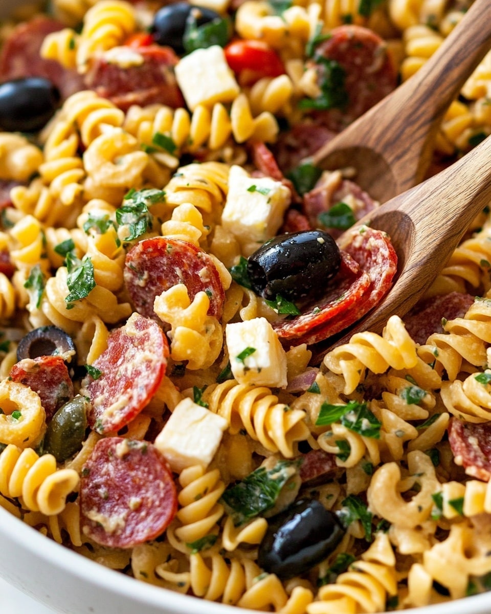 Italian Sub Pasta Salad Recipe