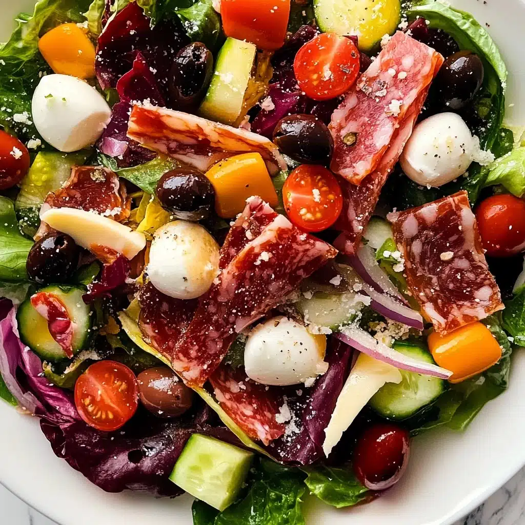 Grinder Salad: Italian Chopped Sub Salad Recipe - Recipe Image