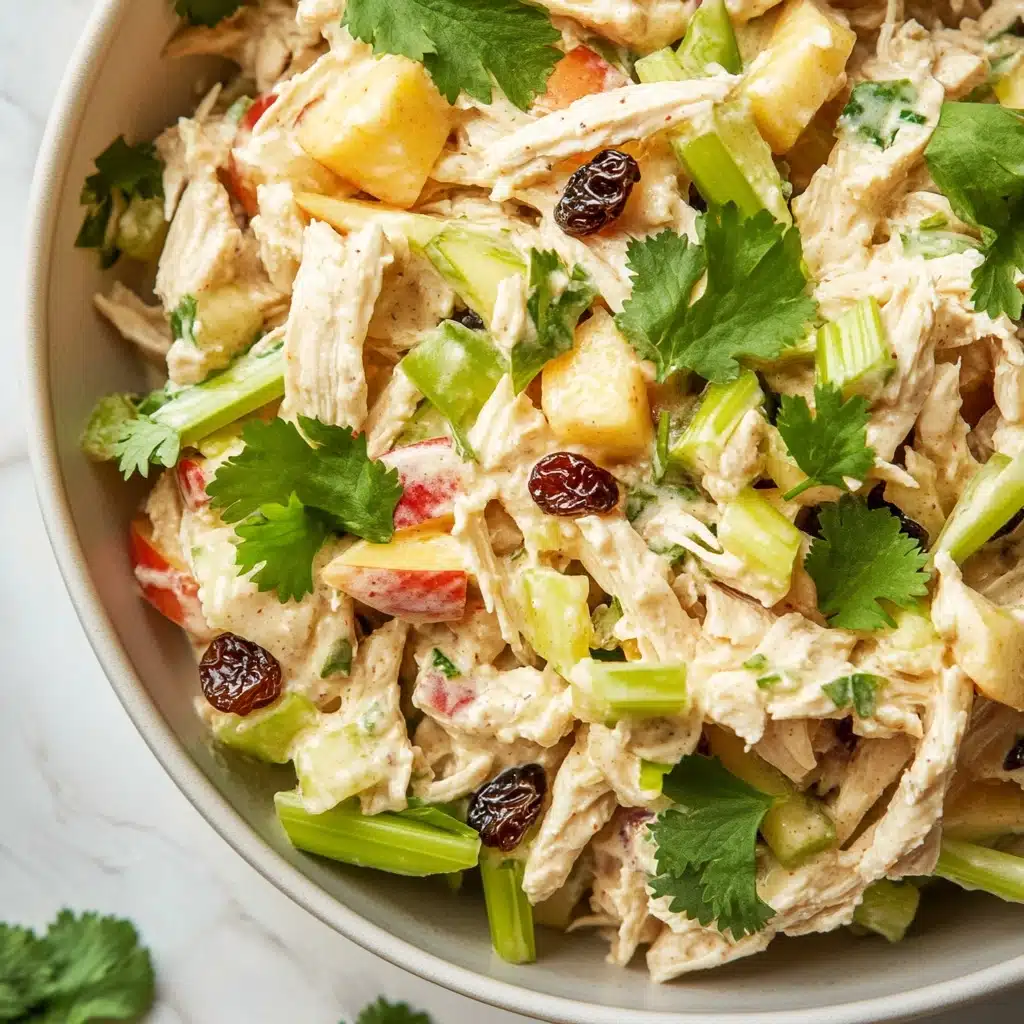 Healthy Curry Chicken Salad with Greek Yogurt Recipe - Recipe Image