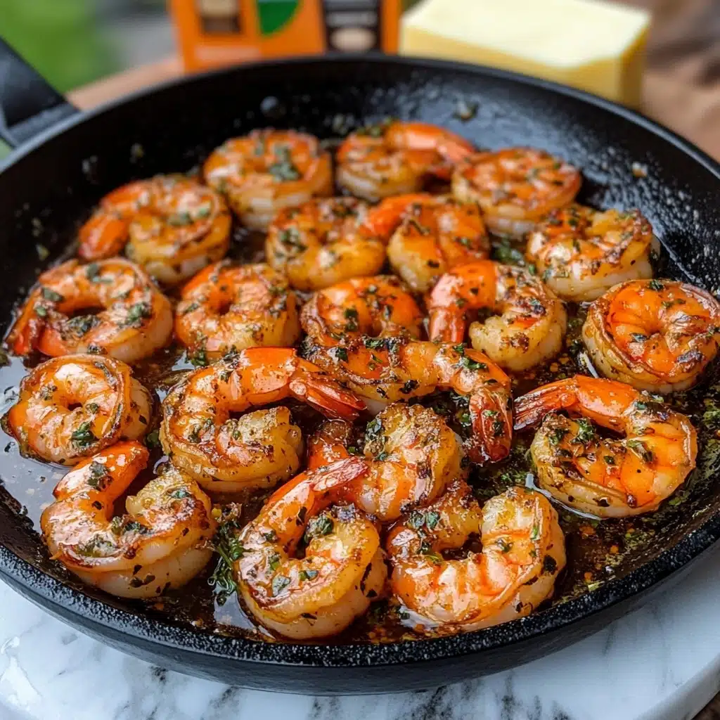 Cowboy Butter Smoked Shrimp Recipe with Ghee Recipe - Recipe Image