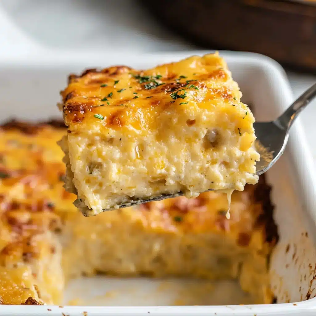 Butter Biscuit Breakfast Bake with Sausage, Egg, and Cheese Recipe - Recipe Image