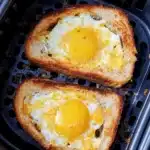 Air Fryer Egg in Toast Cups Recipe