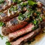 Brazilian Skirt Steak with Chimichurri Sauce Recipe