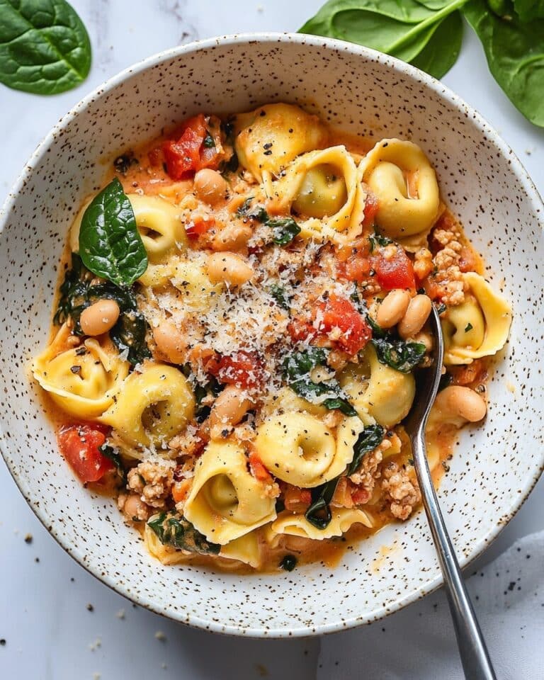Creamy Tuscan Tortellini Soup Recipe