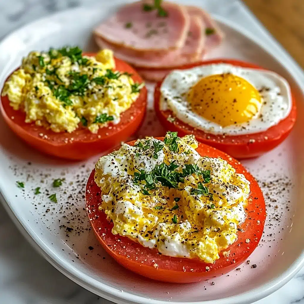 Heirloom Tomato Flight– 5 Unique Ways to Summer’s Best Results Recipe - Recipe Image