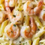 Cheesy Shrimp Pasta Casserole Recipe