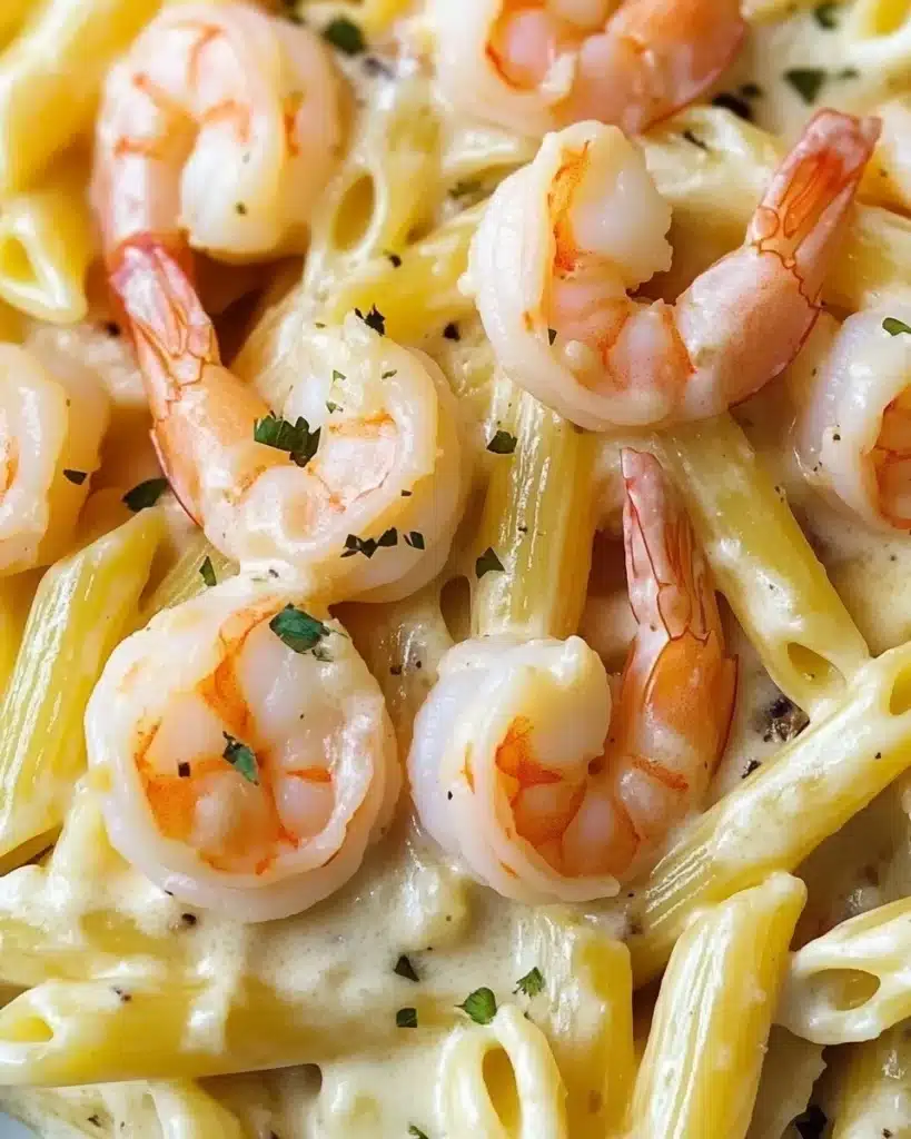 Cheesy Shrimp Pasta Casserole Recipe