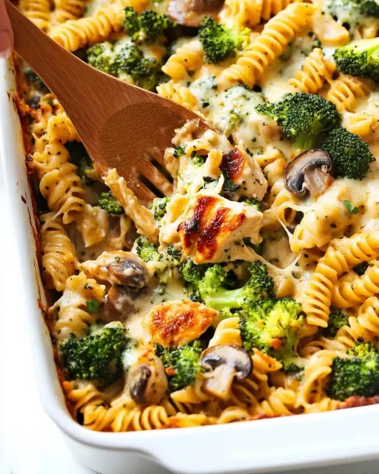 Healthier Broccoli Chicken Casserole Recipe