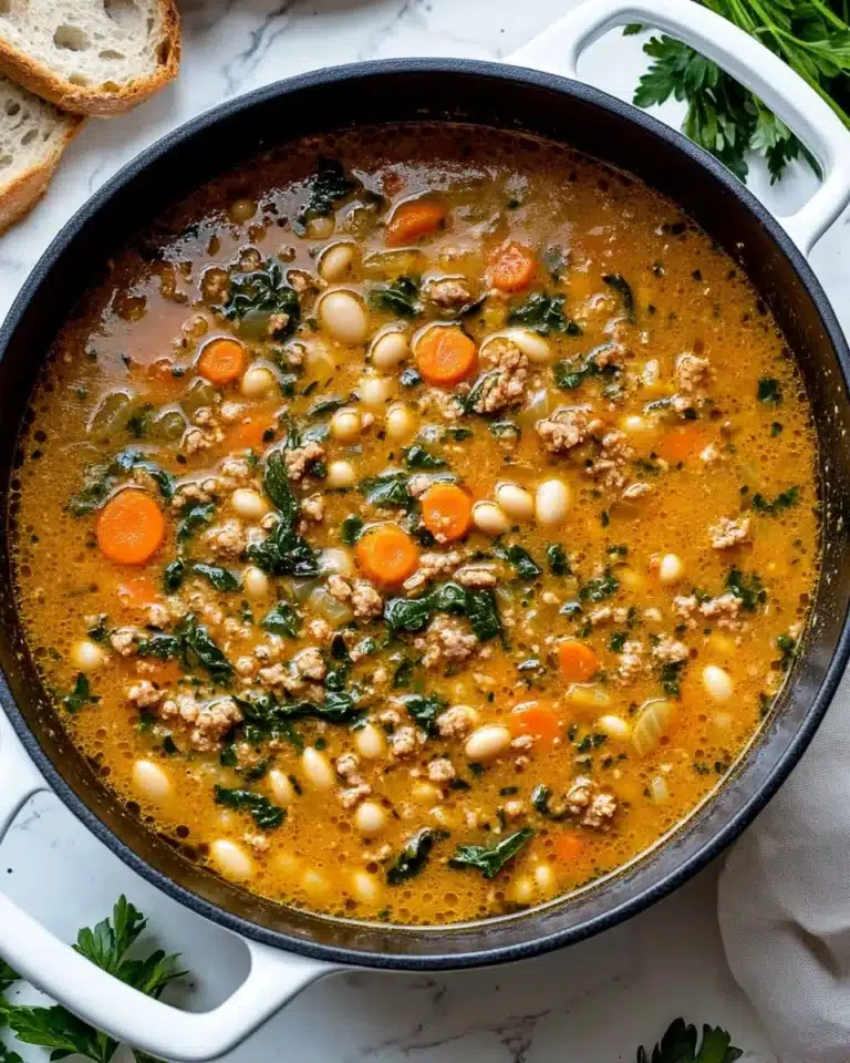 Tuscan White Bean Soup Recipe