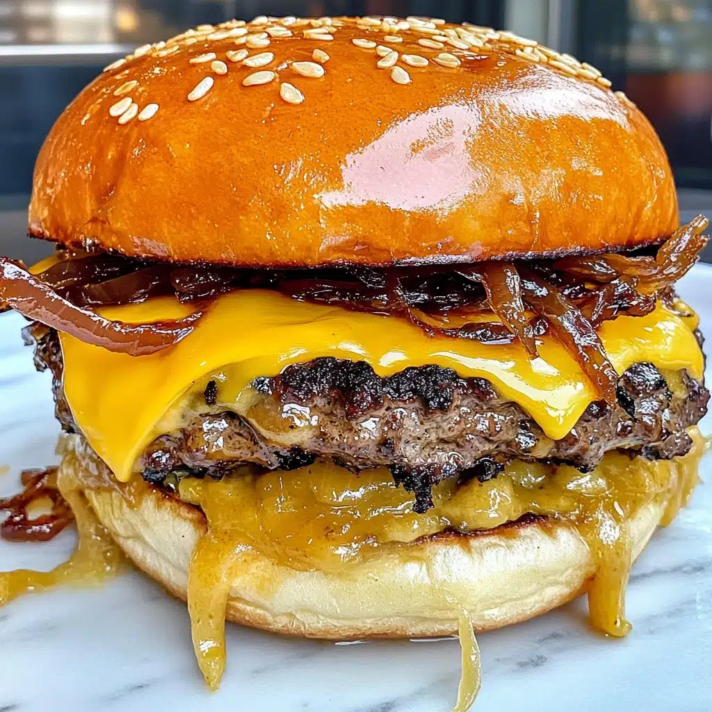 The Oklahoma Onion SmashBurger Recipe - Recipe Image