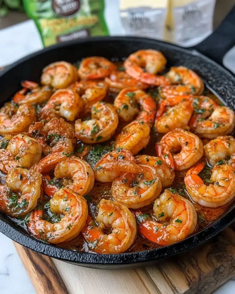Cowboy Butter Smoked Shrimp Recipe with Ghee Recipe