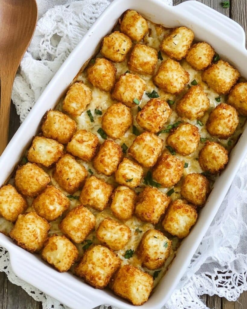 Chicken Tater Tot Casserole Recipe
