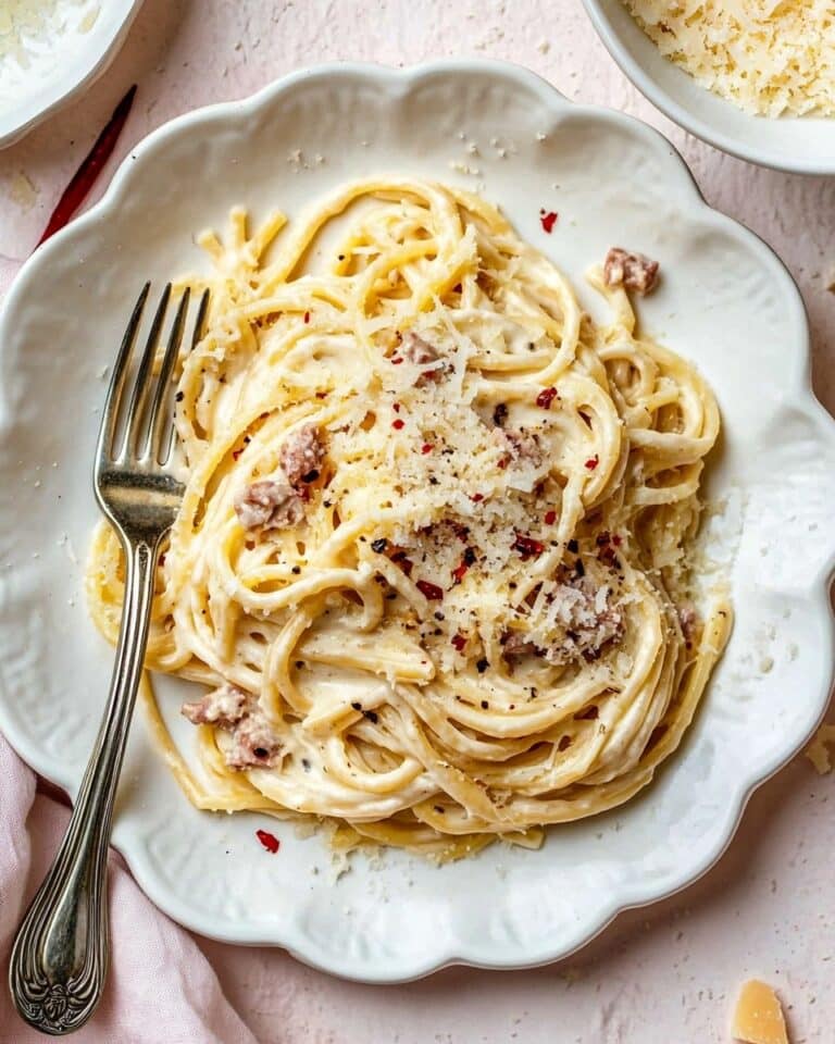 Creamy Lemon and Pancetta Linguine Recipe