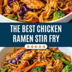 Easy Chicken Ramen Stir Fry Recipe