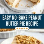 No-Bake Peanut Butter Pie Recipe