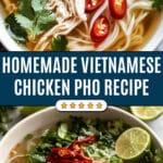 Vietnamese Chicken Pho Soup Recipe