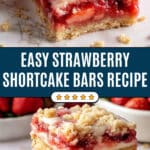 Strawberry Shortcake Bars Recipe