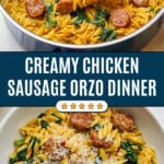 Chicken Sausage Orzo Recipe
