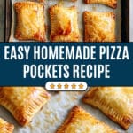 Homemade Pizza Pockets Recipe