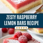 Raspberry Lemon Bars Recipe
