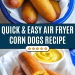 Air Fryer Corn Dogs Recipe