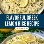 Greek Lemon Rice Recipe