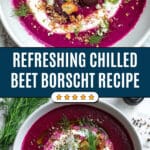 Chilled Beet Borscht Recipe