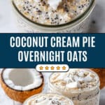 Coconut Cream Pie Overnight Oats Recipe