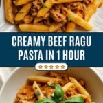 Italian Creamy Beef Ragu Recipe