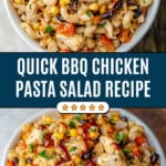 BBQ Chicken Pasta Salad Recipe