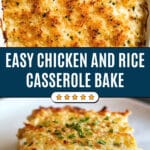 Mamaw's Chicken and Rice Casserole Recipe